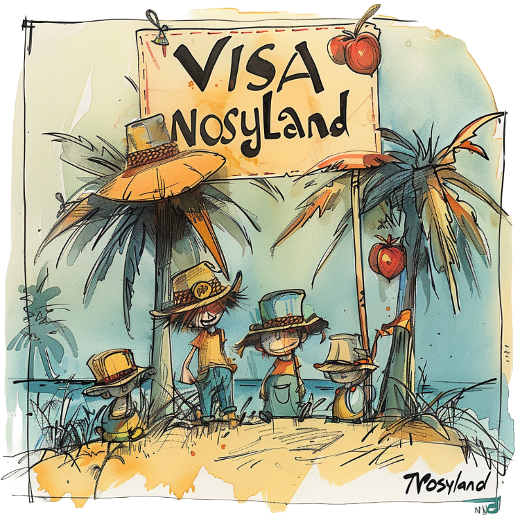 un visa touristique pour un pays de réveur